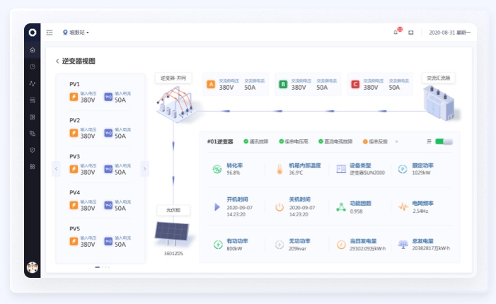 電站軟件UI設(shè)計案例